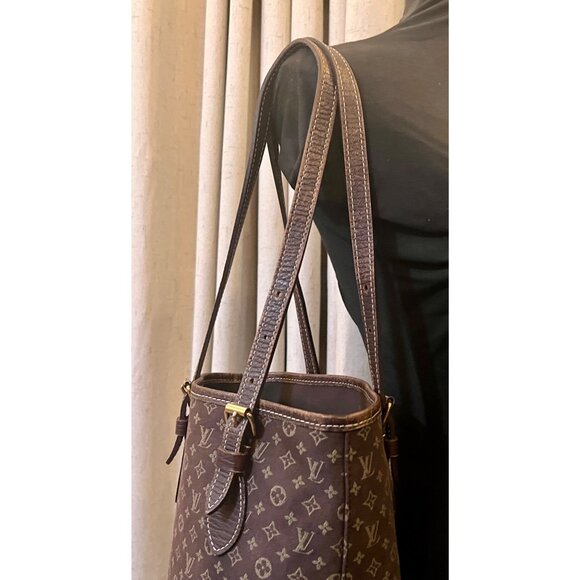 Louis Vuitton Monogram Demin Min Lin PM Bucket Bag - Picture 10 of 13